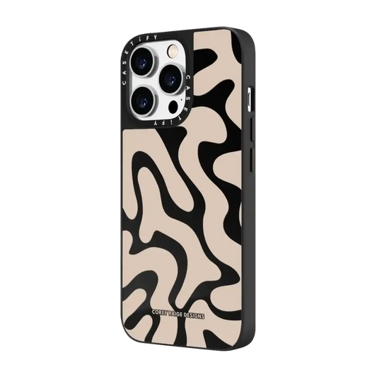 Tan Abstract Shapes by Corey Paige Designs