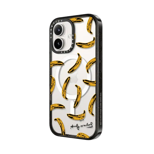 Banana Pattern Case (Black Signature)