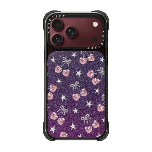 Metallic Pink Cherries