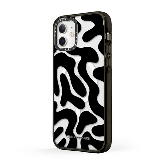 Black Abstract Shapes by Corey Paige Designs