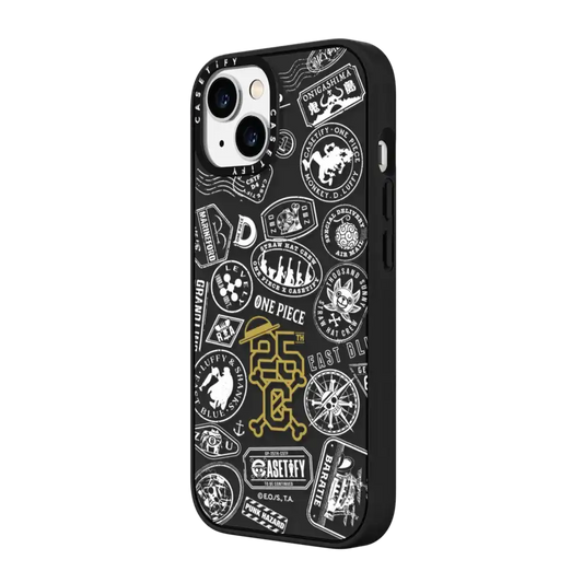 ONE PIECE 25th Chronicle Stamp Case (Matte Black)
