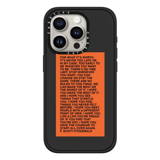 For What It's Worth Phone Case by Quotes by Christie